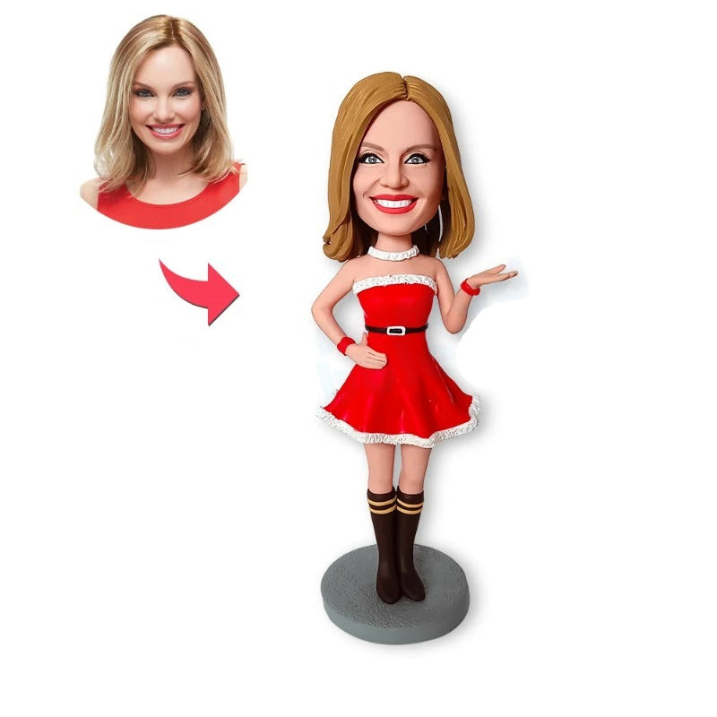 Customizable Festive Figurine