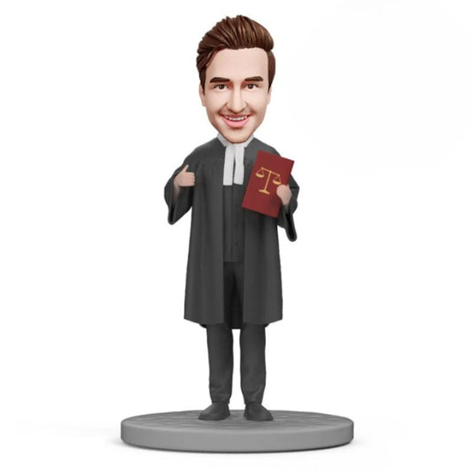 Custom Figures Personalized Lawyer Bobblehead Gifts