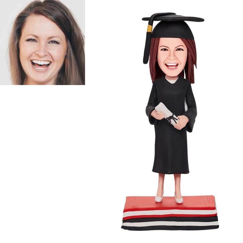 Custom Graduation Themed Bobbleheads