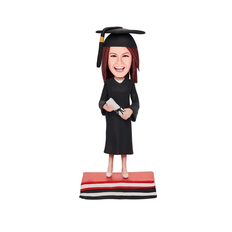 Custom Graduation Themed Bobbleheads