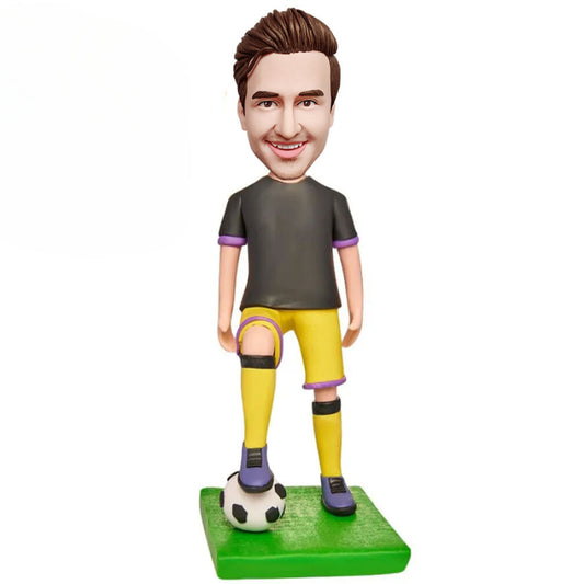 Custom Running Soccer Sports Figurine