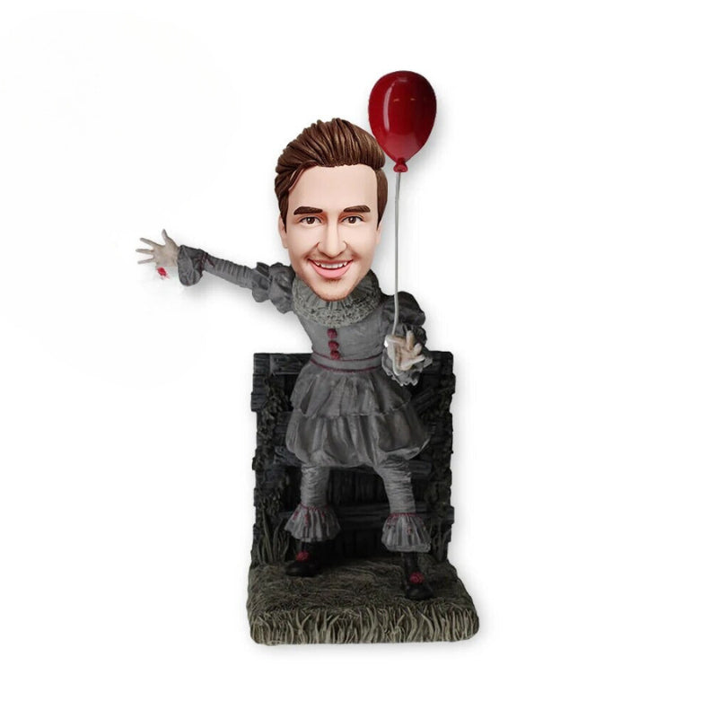 Customized Clown Halloween Bobblehead