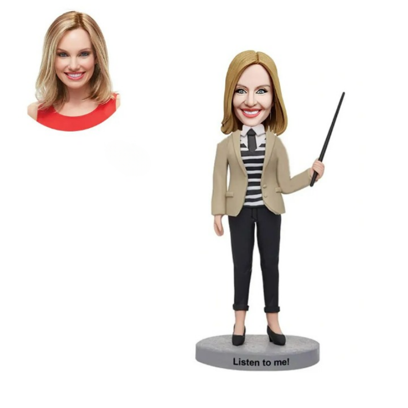 Customized Teacher Bobblehead Figure