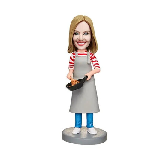 Personalized Bobblehead Chef Figures