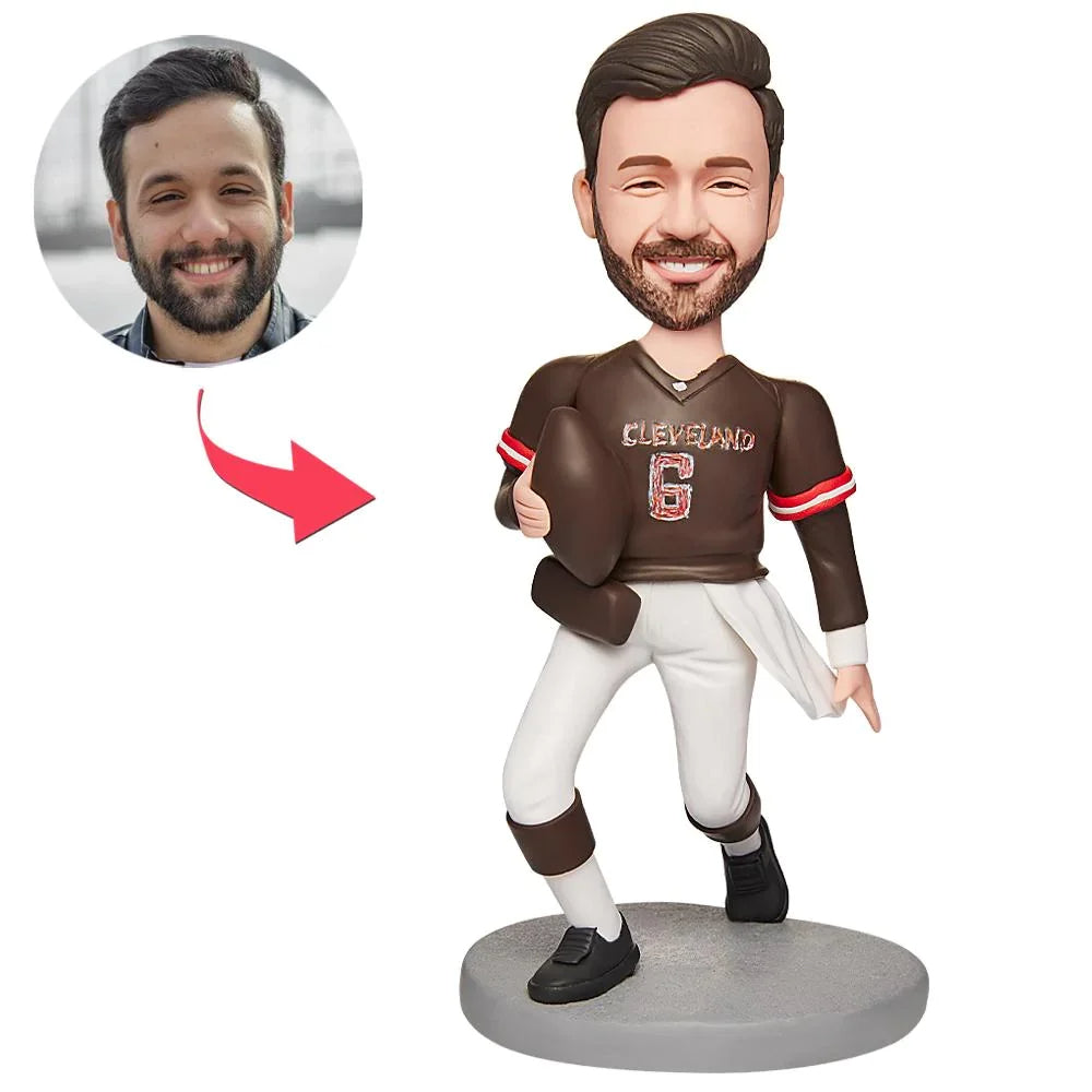 Rugby Sports Player Custom Bobblehead