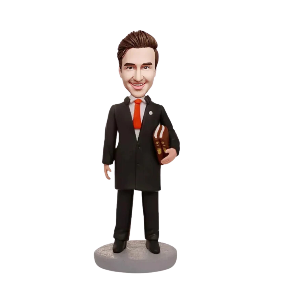 Custom Bobblehead Lawyer Doll