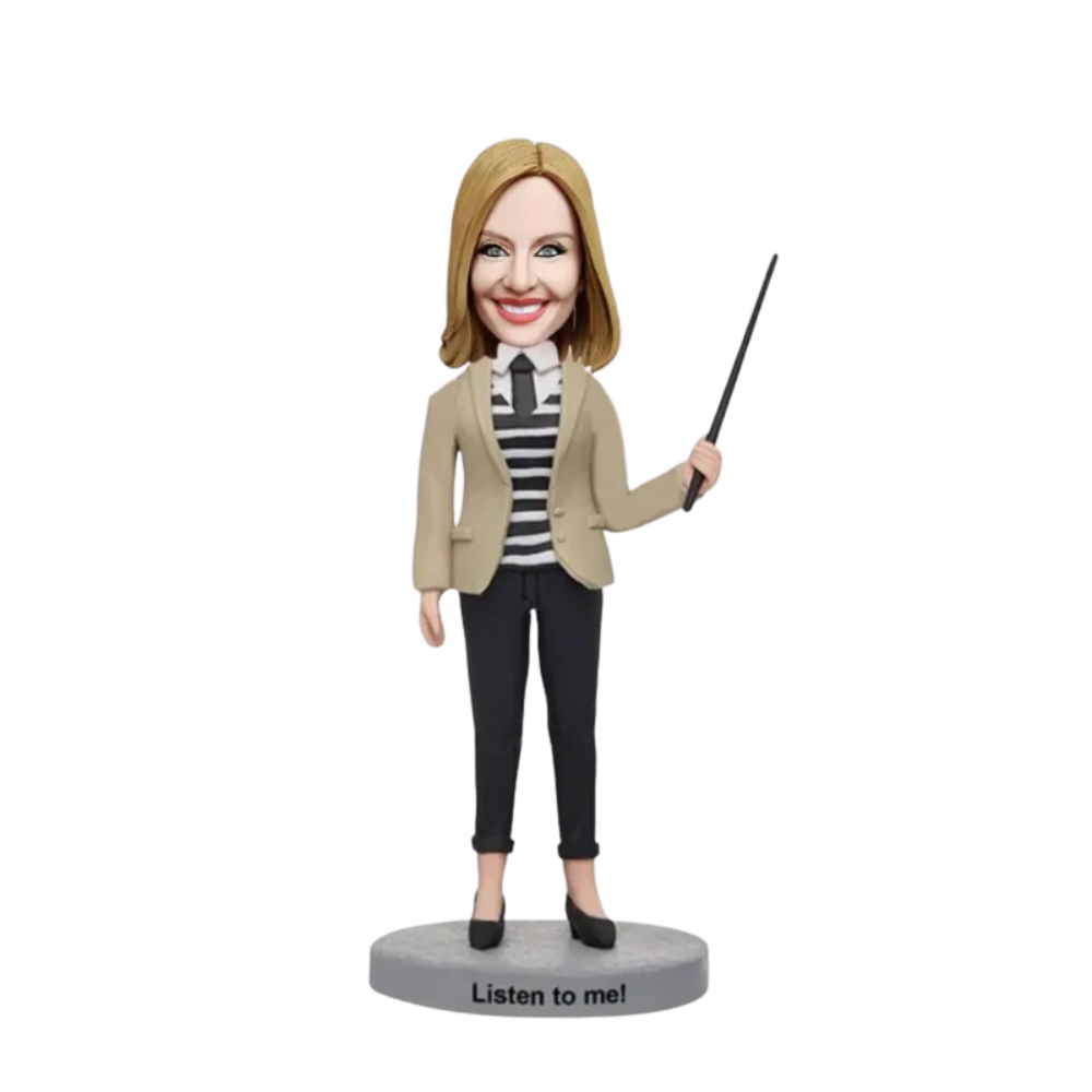 Customized Teacher Bobblehead Figure